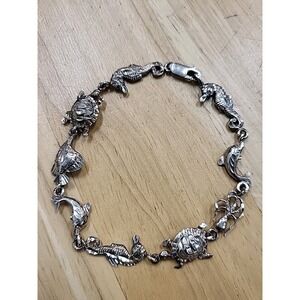 Sealife 925 Silver Bracelet
